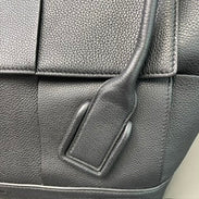 Bottega Veneta Calf Leather Arcoe  HandBag Black