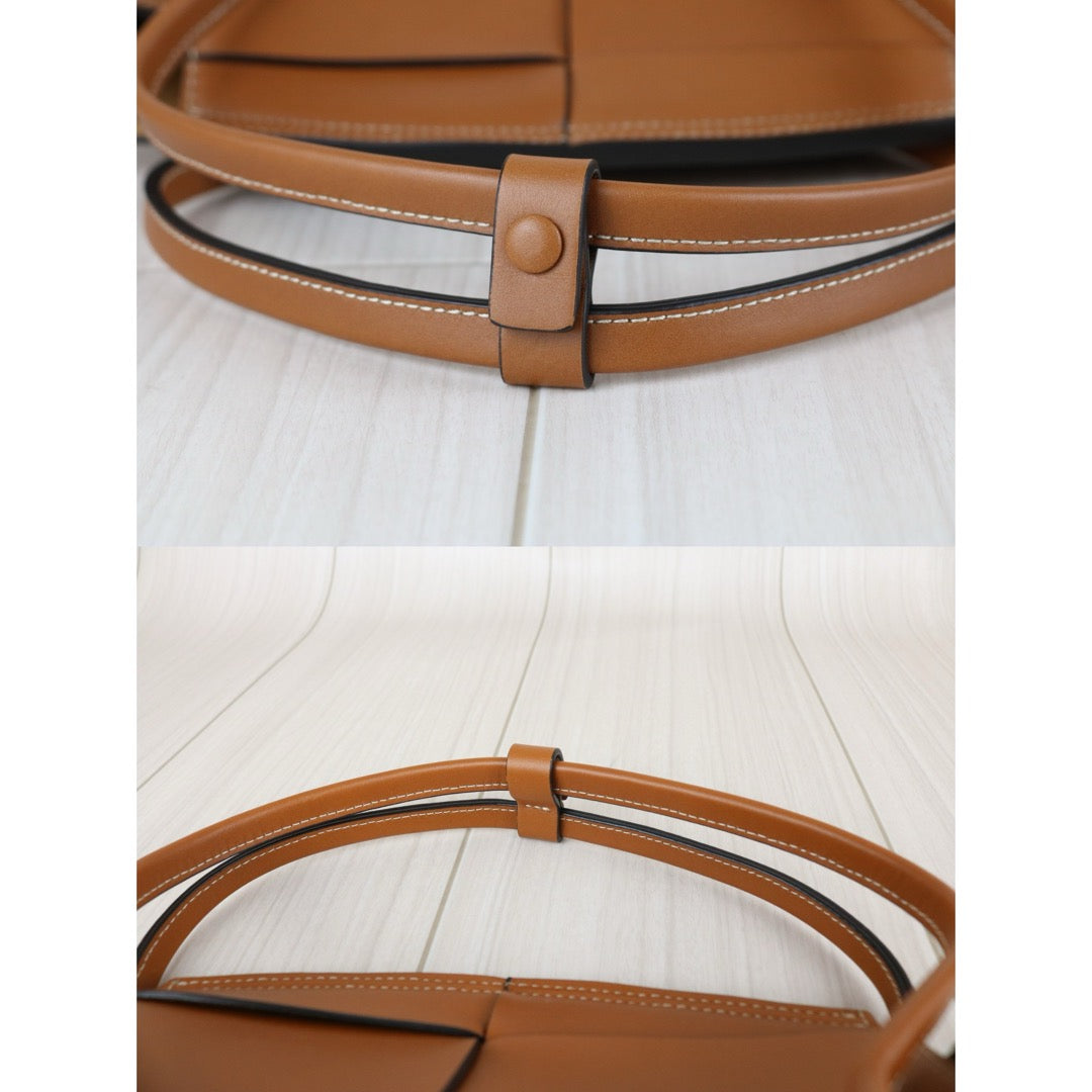 Very Good ( Rank A)｜ Bottega Veneta Calf Leather Mini Arco29 Handbag Shoulder Bag Caramel｜S25071506