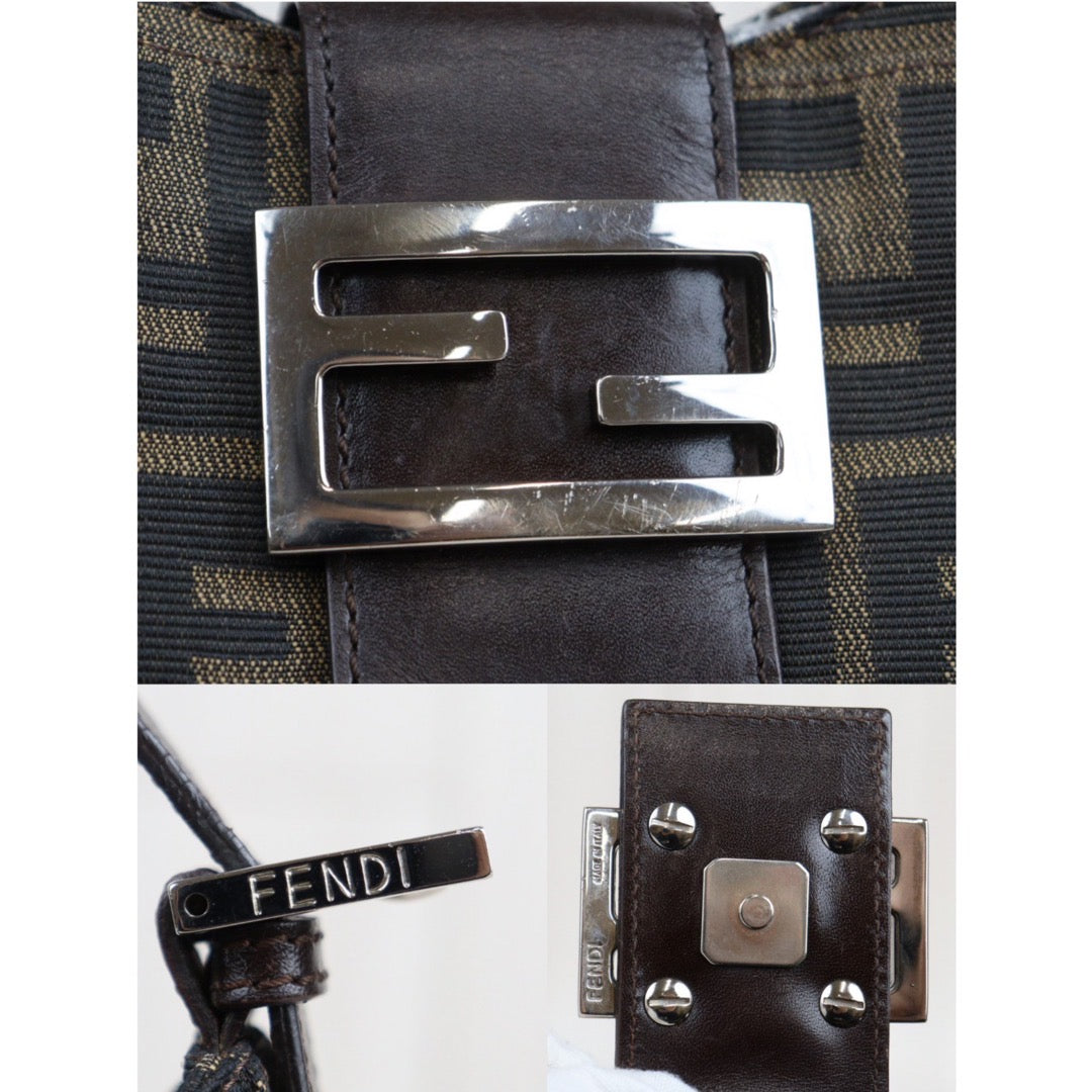 Rank AB｜ FENDI Zucca Mamma Shoulder Bag ｜23112327