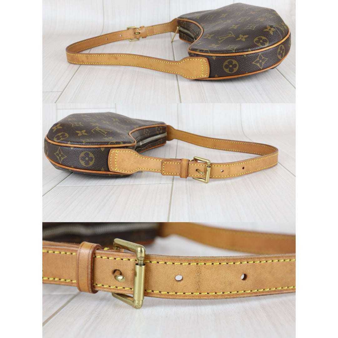 First installment 1/3｜ Good ( Rank AB)｜LV Monogram Pochette Croissant PM Shoulder Bag｜S26011604