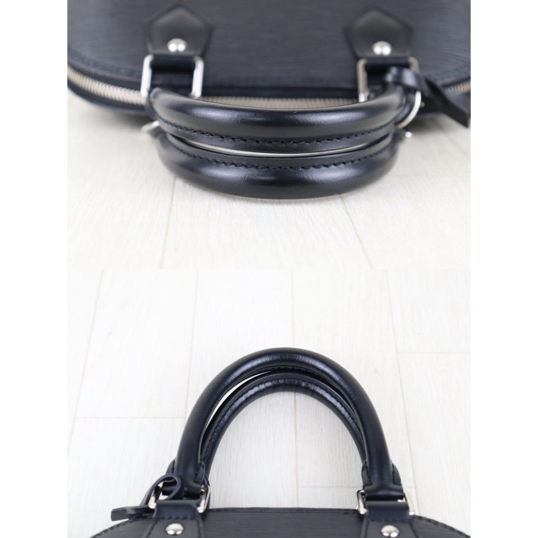 Very Good ( Rank A)｜LV Epi Alma BB HandBag Shoulder Bag Black IC Chips Model｜S25052803