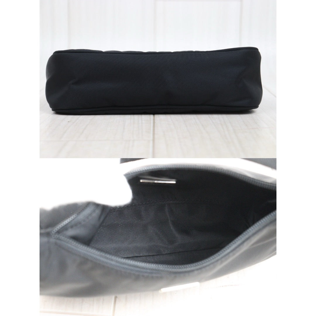 Very Good ( Rank A) ｜ PRADA Nylon HOBO HandBag Black｜25090404