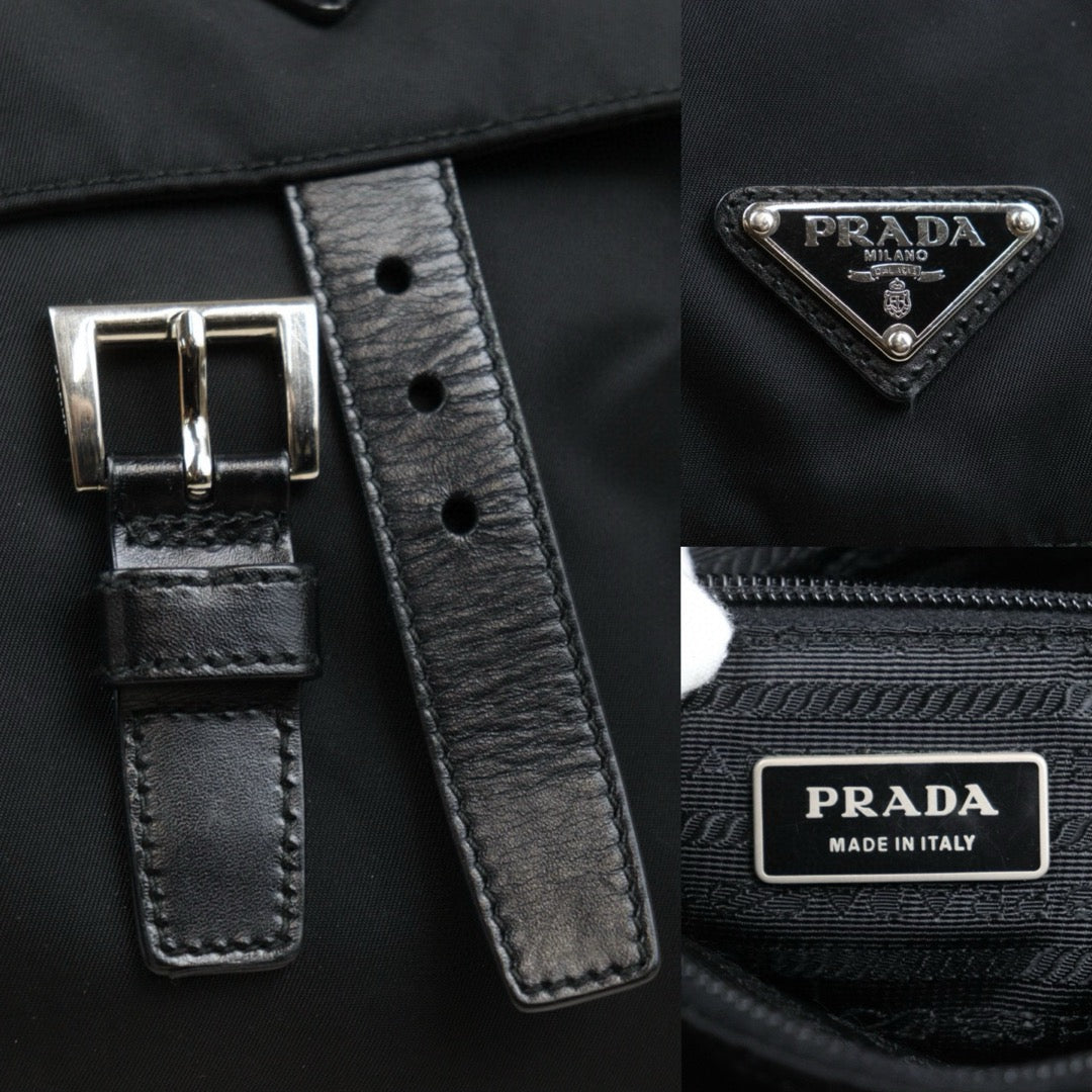 Very Good ( Rank A)｜Prada  Nylon PM ShoulderBag Black｜25042601