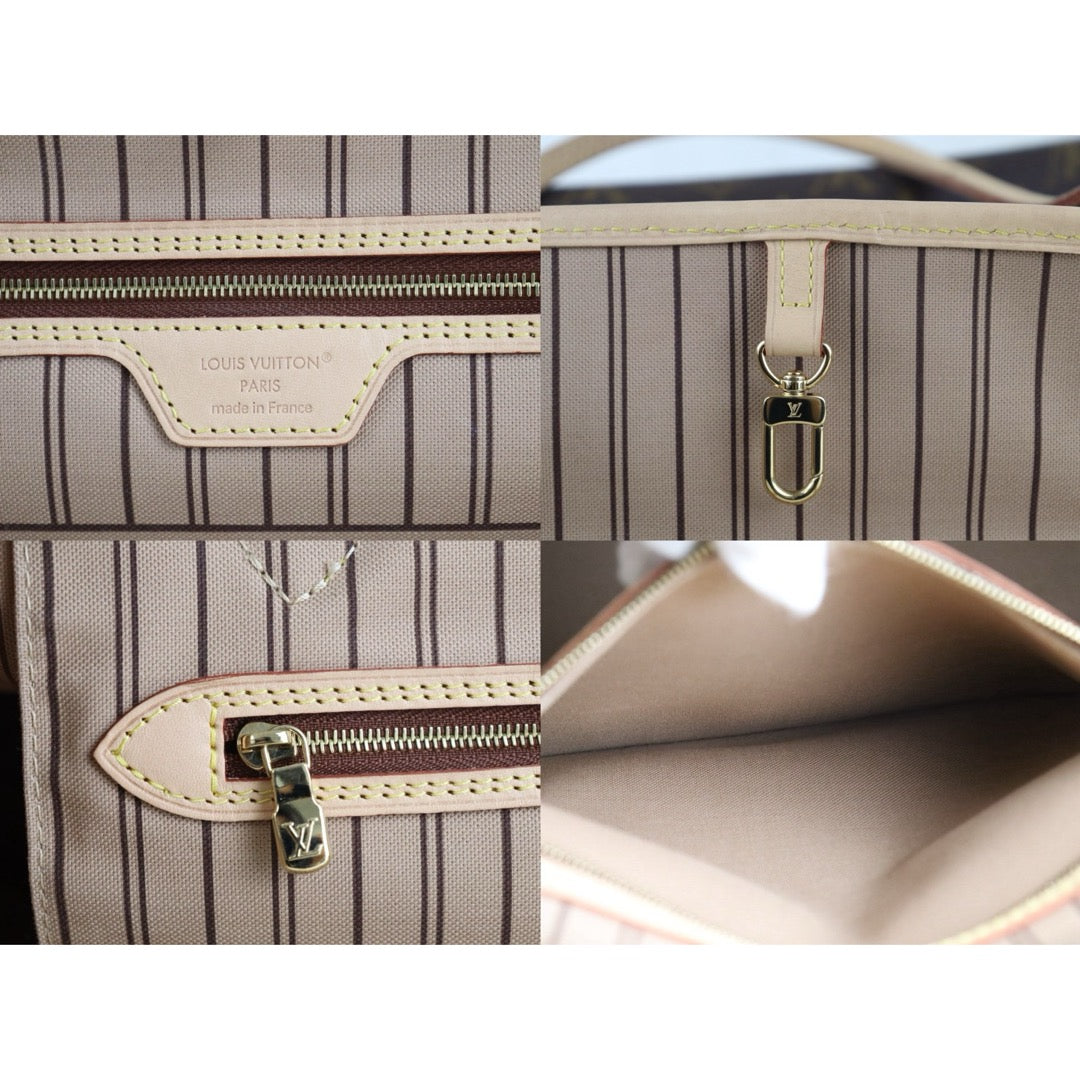 Include Entrupy Certificate of Authenticity｜Very Good ( Rank A)｜ Louis Vuitton Monogram Neverful MM ShoulderBag With Pouch  IC Chips Model｜S26060120