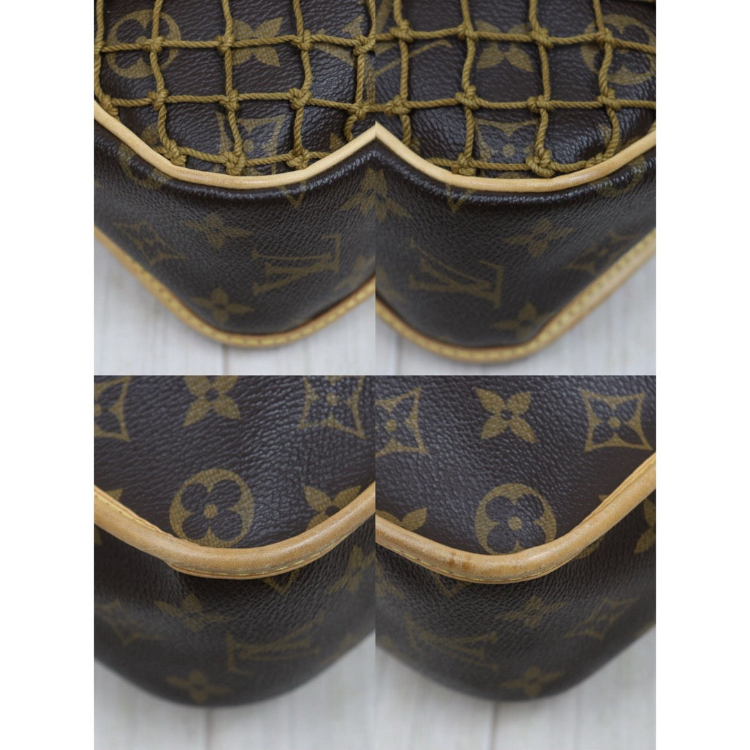 Include Entrupy Certificate of Authenticity｜Good ( Rank AB)｜Louis Vuitton Monogram Mesh Messenger ShoulderBag ｜26042817