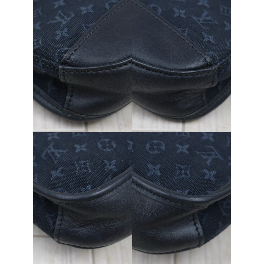 Good ( Rank AB) ｜LV Monogram Denim Shoulder Bag Dark Blue｜25052102