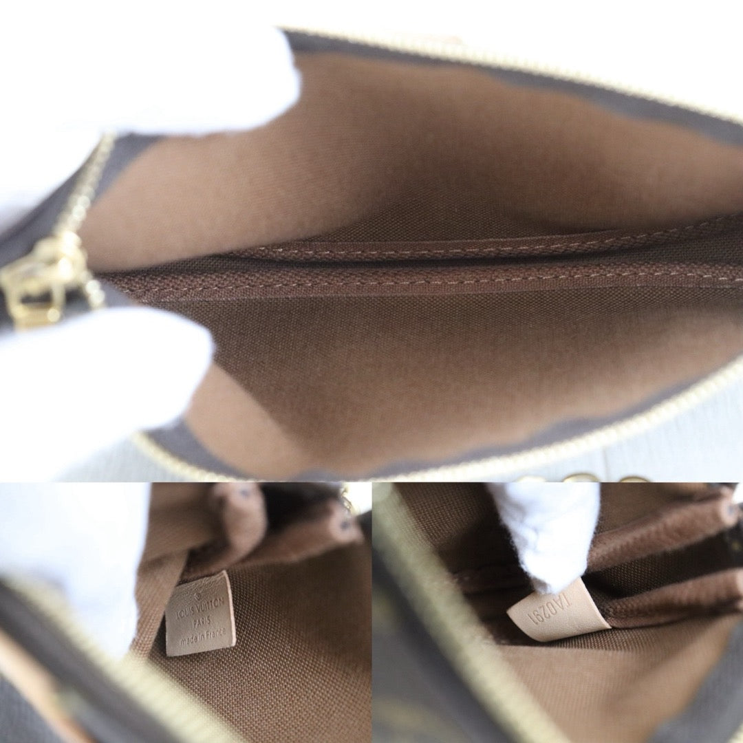 Include Entrupy Certificate of Authenticity｜Very Good ( Rank A) ｜ Louis Vuitton Monogram Multi Pochette Accessoire Rose Clair｜S26090721