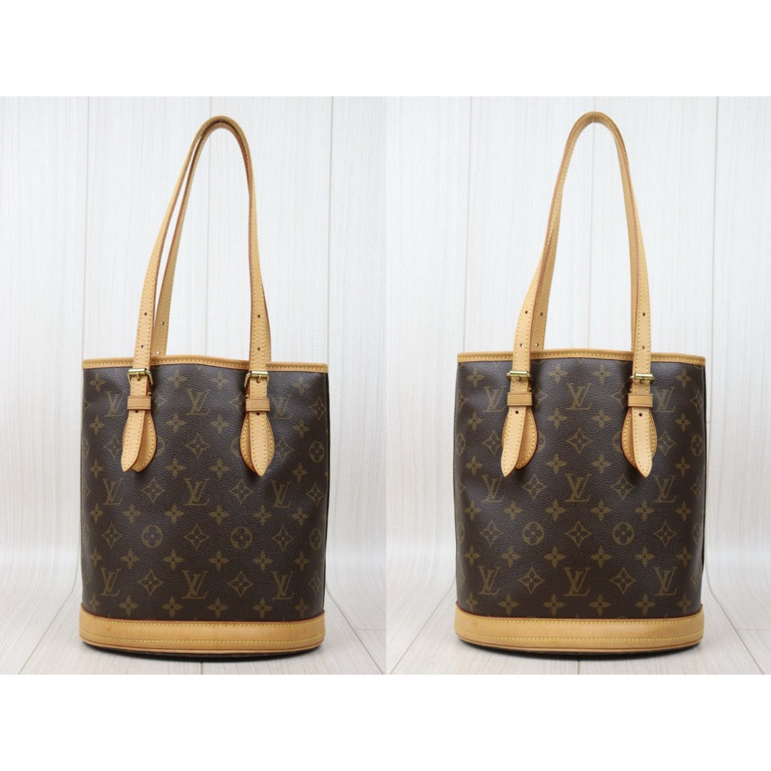 Good ( Rank AB)｜ LV Monogram Petit Bucket PM Tote Bag ｜24110717