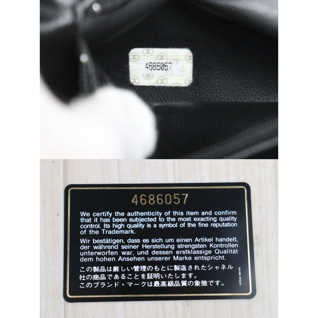 Very Good ( Rank A)｜ CHANEL Caviar Skin Vanity Handbag  Made In 1996～1997Year ｜25120607