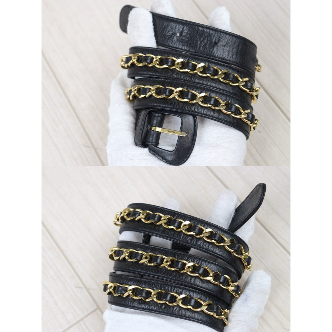 Rank AB ｜ CHANEL  Matrasse Lambskin Waist Bag ｜24071903