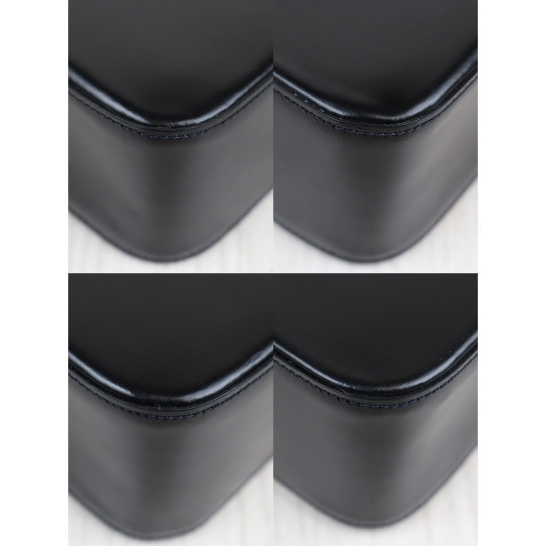 Rank A ｜ Cartier Vintage Box Leather Shoulder Bag｜Q24030743