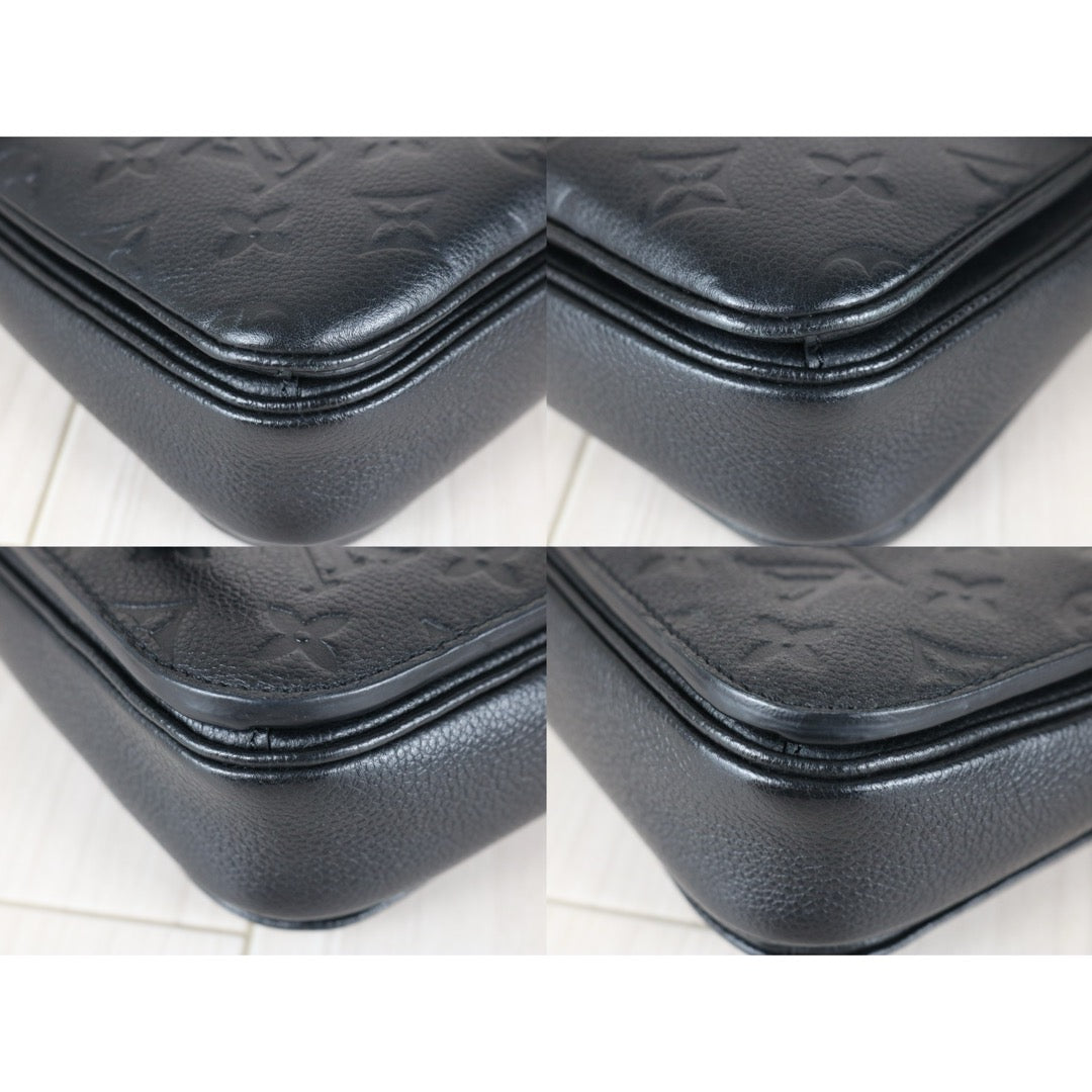 Very Good ( Rank A)｜LV Monogram Pichette Metis ShoulderBag Black｜S25101606