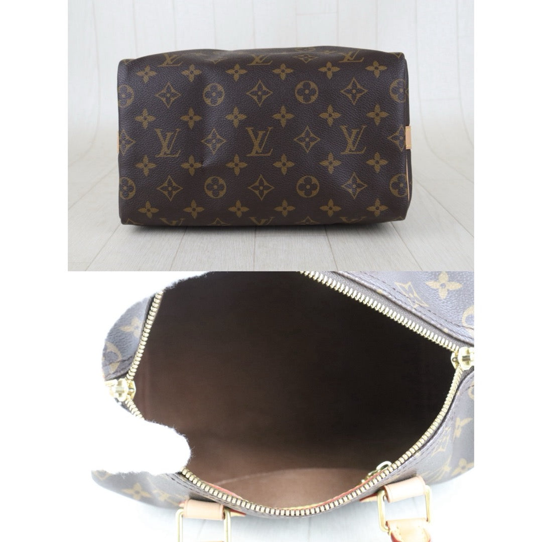 Include Entrupy Certificate of Authenticity｜Very Good ( Rank A) ｜ Louis Vuitton Monogram Speedy 25 Hand Bag With Shoulder Strap  IC Chips Model｜S26072537