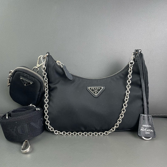 PRADA Re-Edition 2005 Re-Nylon Shoulder Bag