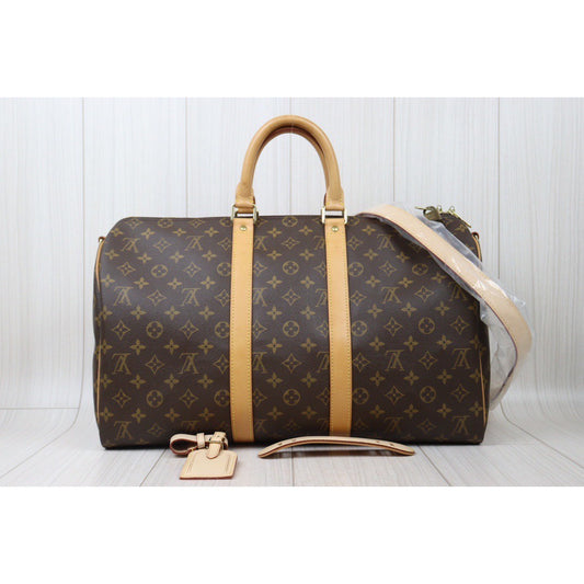 Rank AB｜ LV Monogram Keypol Bandrière 45 With Shoulderstrap｜24052319
