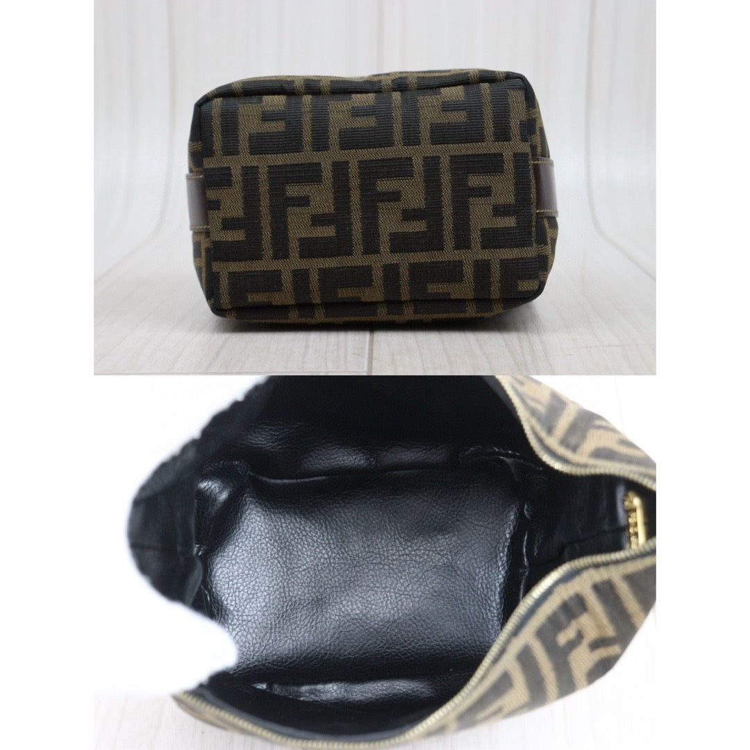 Good ( Rank AB)｜ FENDI PM Zucca Handbag ｜25050802