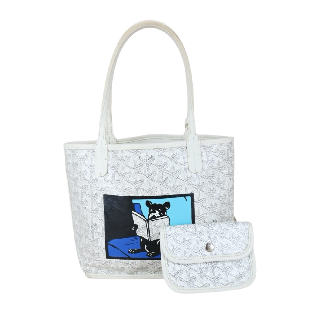 Good ( Rank AB)｜ Goyard Anyone Mini Tote Bag White｜B25032901