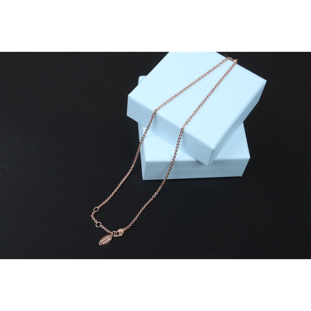 Rank A ｜Vivienne Westwood Diamond Necklace  ｜Q24053023