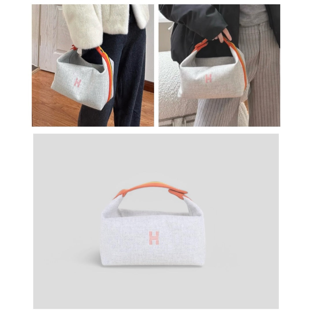 Excellent（Rank SA)｜ HERMES Bride-A-Brac Canvas Handbag｜S25032301