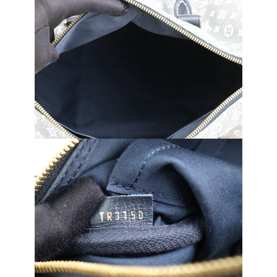 Good ( Rank AB)｜ LV Denim Monogram Speedy 30 Hand Bag Shoulder Bag｜S25052703