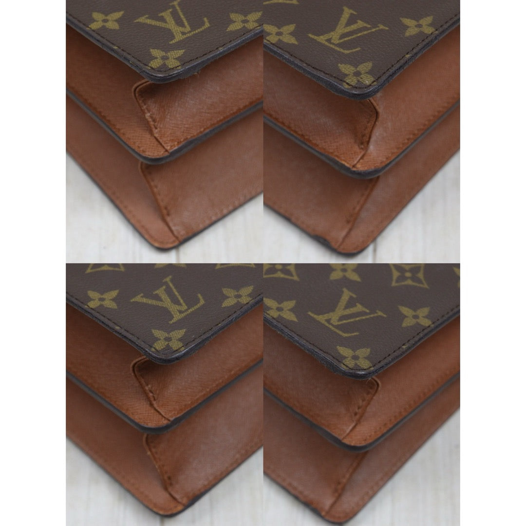 Include Entrupy Certificate of Authenticity｜Good ( Rank AB)｜ Louis Vuitton Monogram Courcelles Shoulder bag ｜26040701