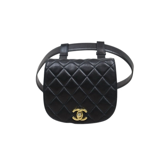 Rank A ｜ CHANEL  Matrasse Lambskin Waist Bag ｜P25051609