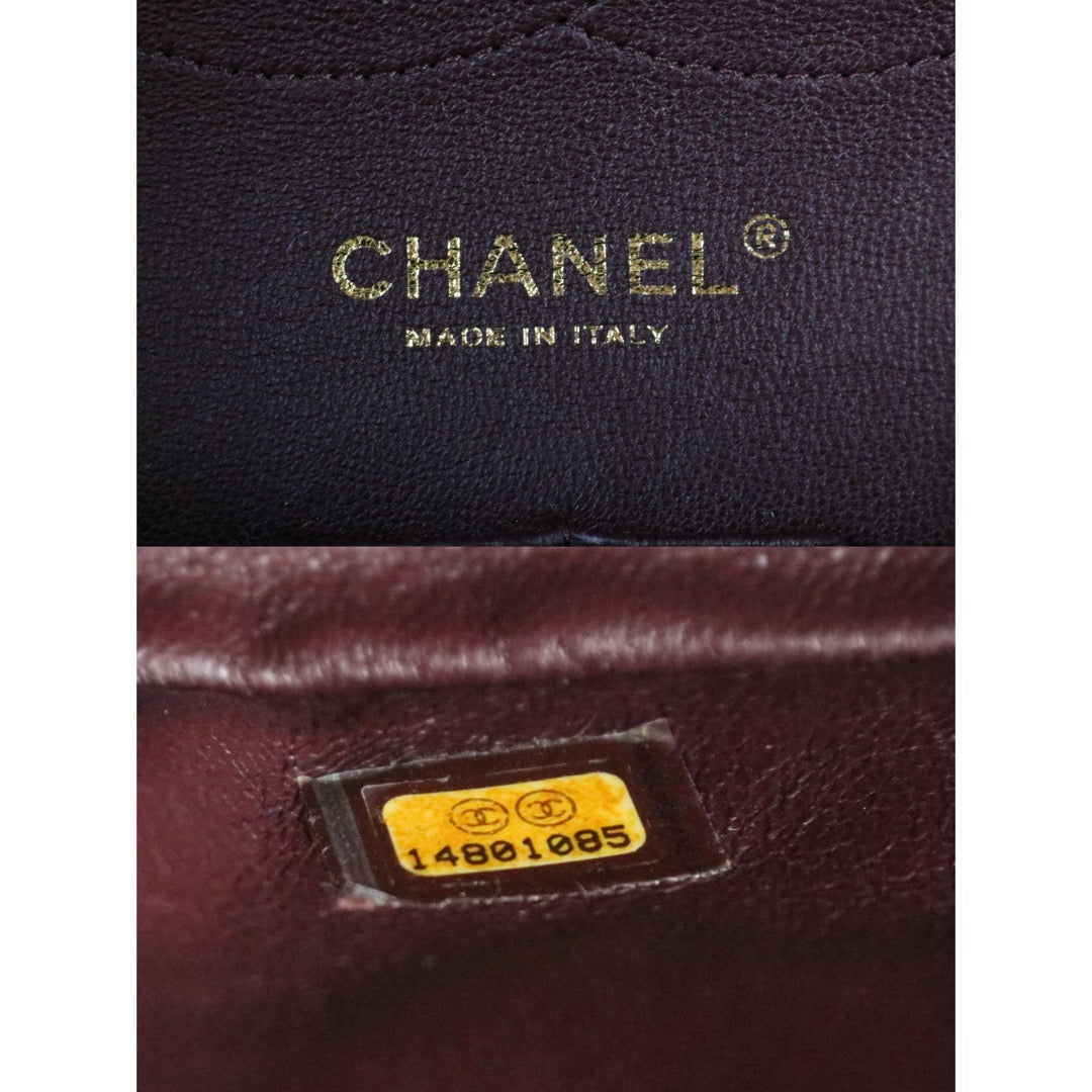 Very Good ( Rank A)｜Full Set CHANEL Matrasse Chain Caviar Skin Jumbo Black  Made In 2010-2011 Year｜S25121105