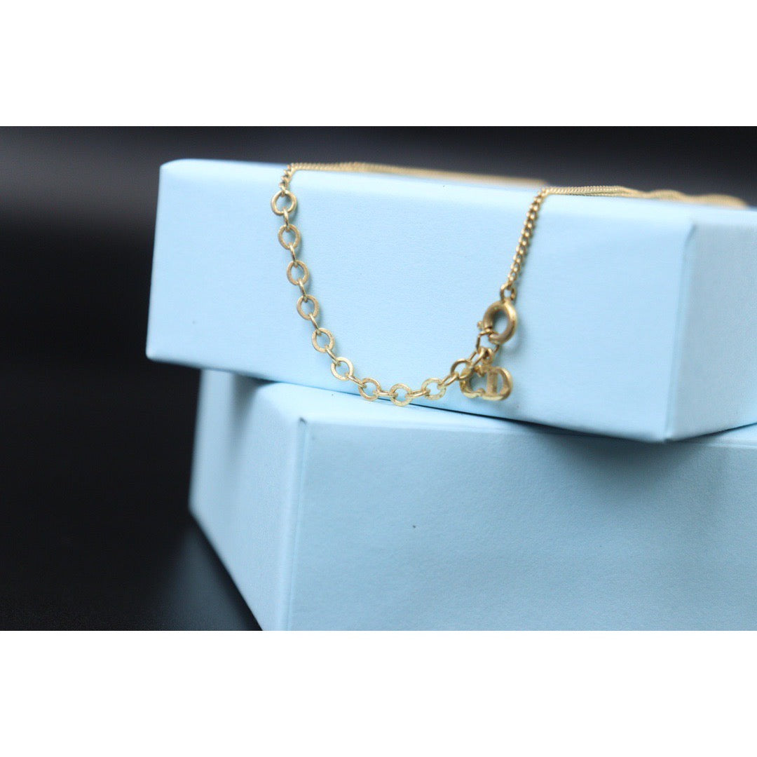 Very Good ( Rank A)｜ Dior CD Necklace Gold Plated ｜V24071118