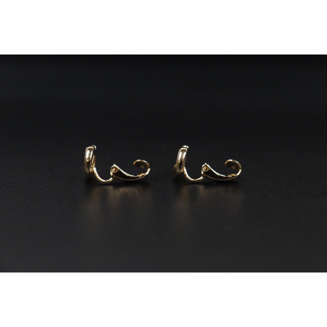 Rank A ｜ Dior CD Earring Gold Plated｜24030134