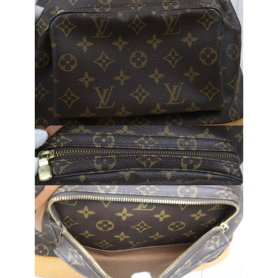 Include Entrupy Certificate of Authenticity｜Good ( Rank AB)｜ Louis Vuitton Monogram Montsouris GM Backpack｜26011404