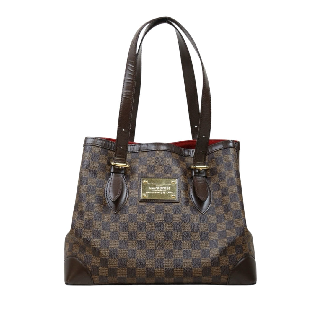 Good ( Rank AB)｜LV Damier Hampstead MM Tote Bag｜A25012201
