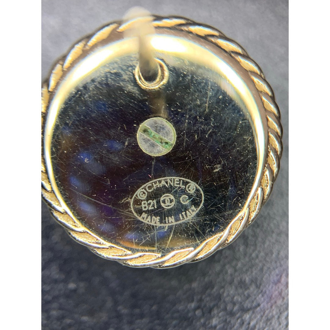 Excellent（Rank SA）｜ CHANEL B21C Coco Mark Rhinestone  Earrings Made In 2021Year｜S26031013