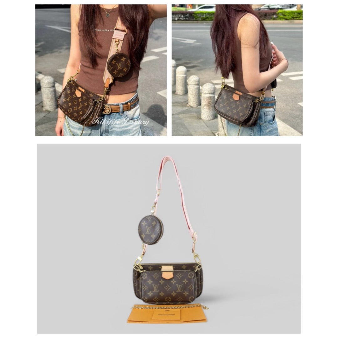 Good ( Rank AB)｜ LV Monogram Multiti Pochette Accessoire｜B25032903