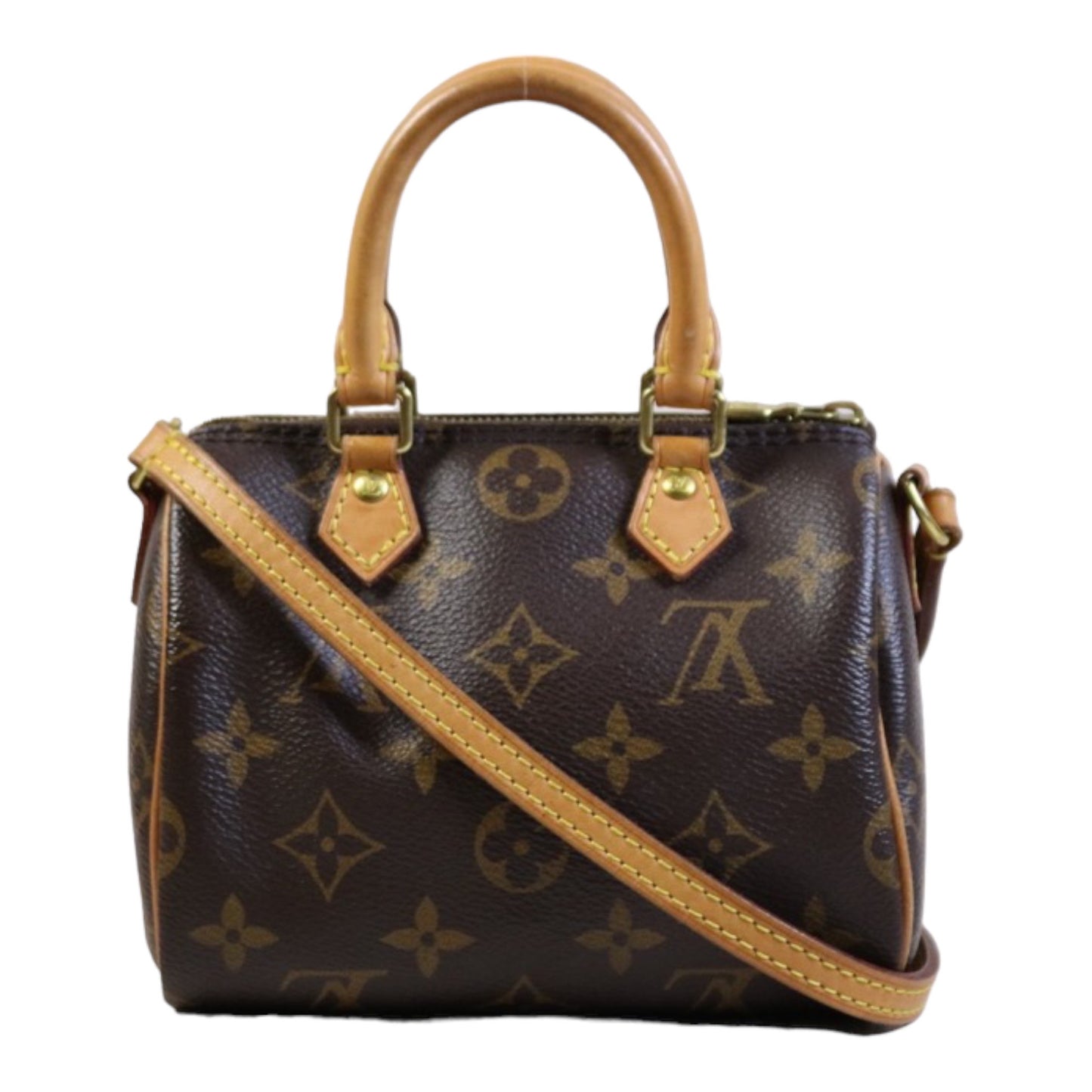 Rank AB ｜LV Monogram Nano Speedy  Shoulder Bag｜S24040405