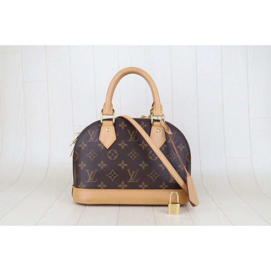 Good ( Rank AB)｜LV Monogram Alma BB HandBag Shoulder Bag IC Chips Model｜S25051205