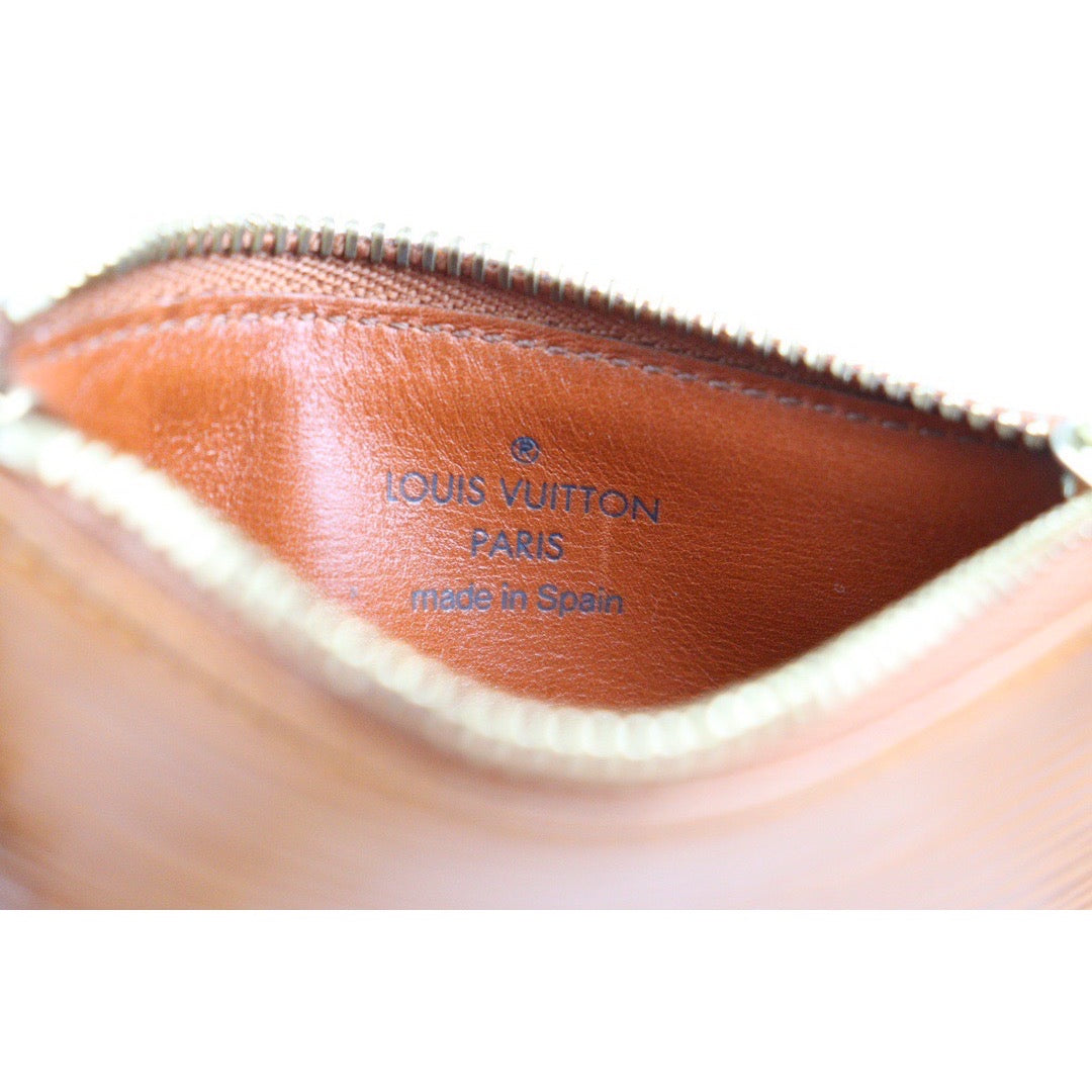 Rank AB ｜LV Epi Pochette Kure Coin Case Key Case ｜23111403