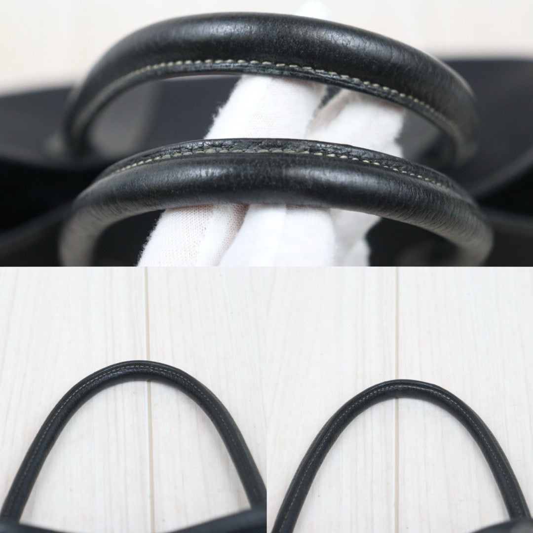 Good ( Rank AB)｜ HERMES Garden Party PM Black Handbag □I Stamp Made In 2005Year｜25111204