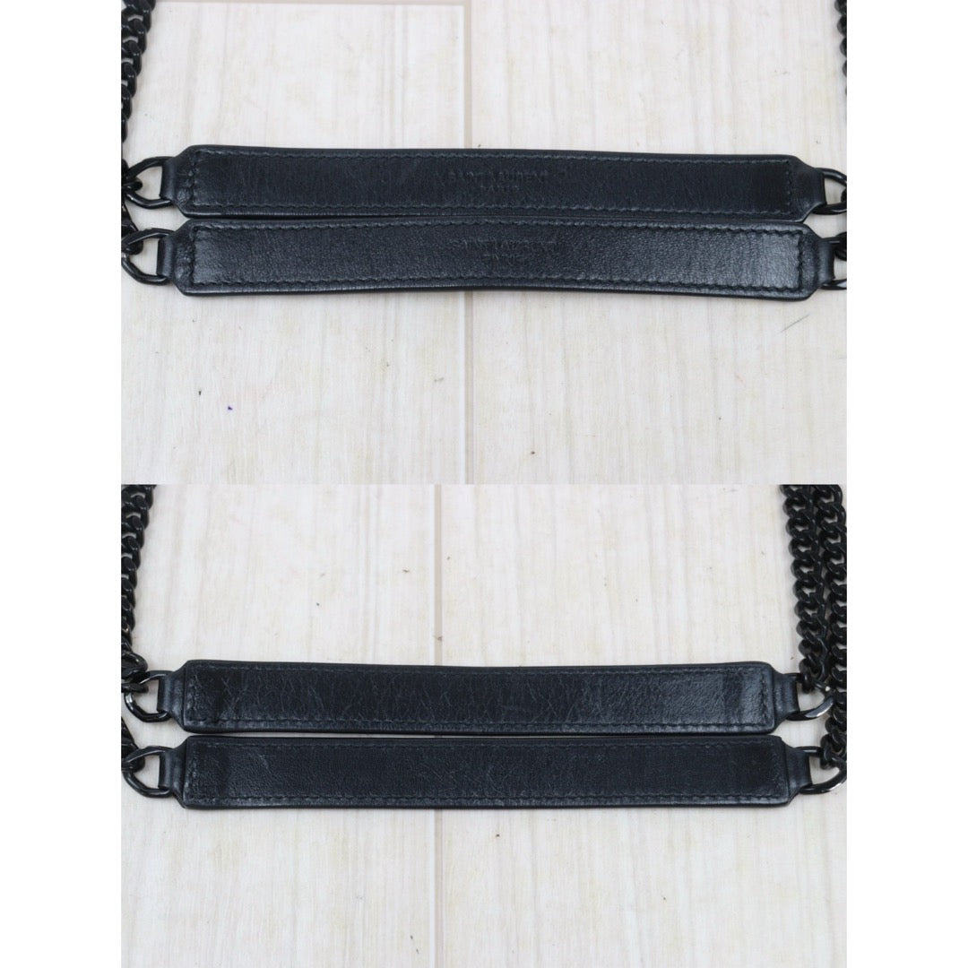 Very Good ( Rank A)｜  Saint Laurent YSL So Black Niki Shoulder Bag Small ｜W25111204