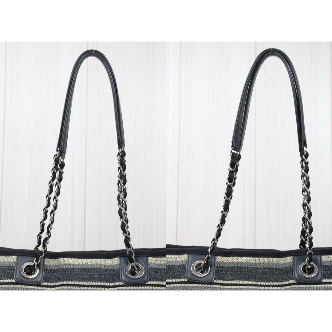 Good ( Rank AB)｜ CHANEL Canvas Tote Bag  Made In 2018-2019 Year｜P25062703