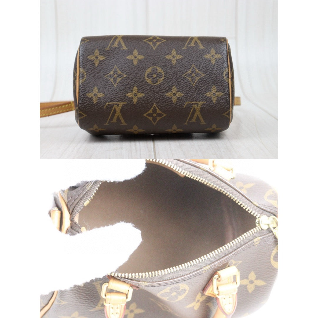 Good ( Rank AB)｜LV Monogram Nano Speedy  Shoulder Bag｜S24112203