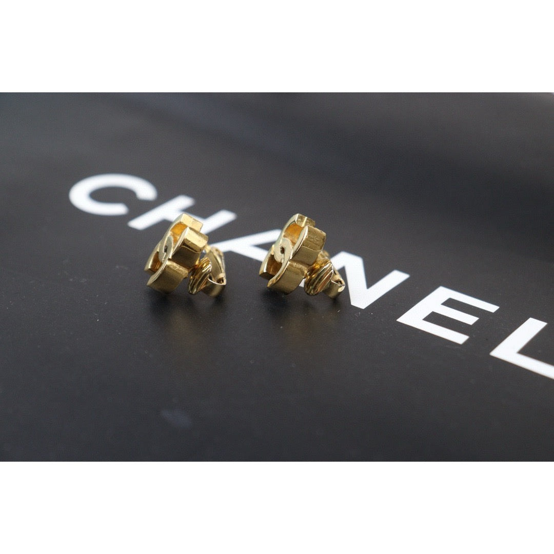 Very Good ( Rank A) ｜CHANEL COCO Earrings 18k Gold Plated ｜24072905