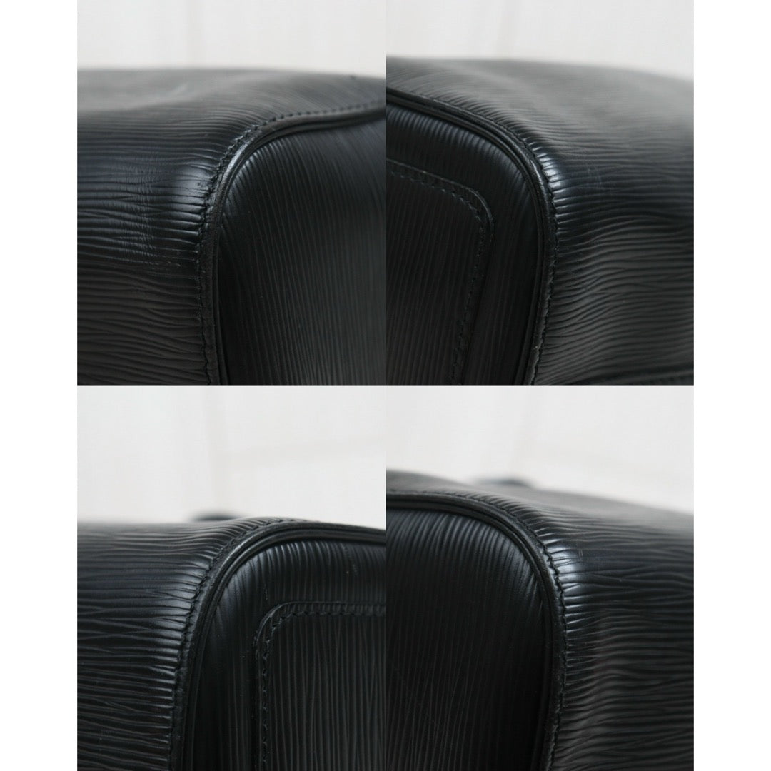 Include Entrupy Certificate of Authenticity｜Good ( Rank AB)｜Louis Vuitton Epi Speedy 25 Hand Bag Black｜26071304