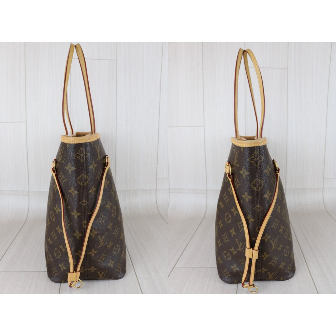 Include Entrupy Certificate of Authenticity｜Good ( Rank AB)｜ Louis Vuitton Monogram Neverful MM ShoulderBag With Pouch  ｜S26030807