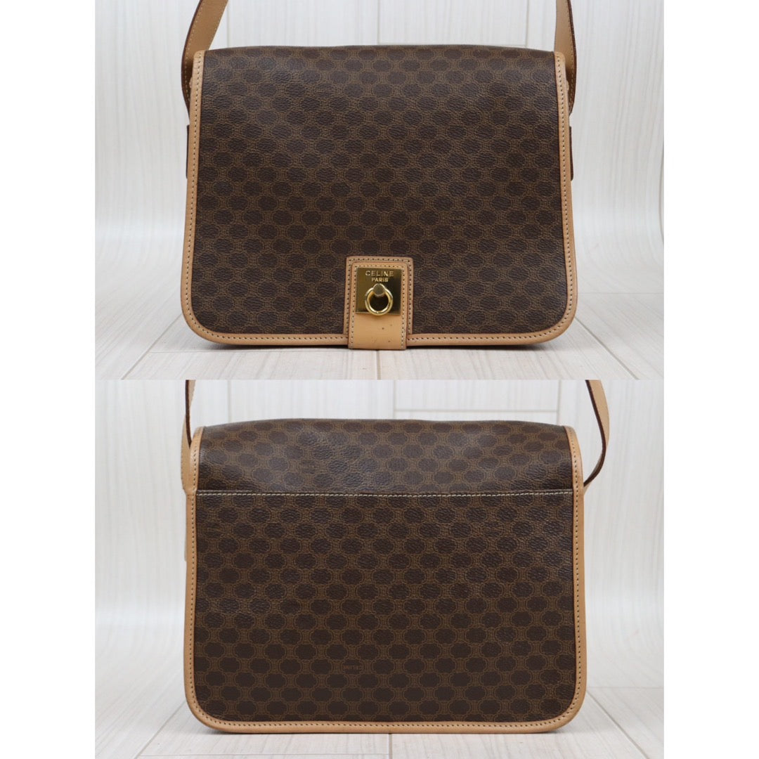 Rank AB｜ CELINE Macadam Shoulder Bag ｜24021522