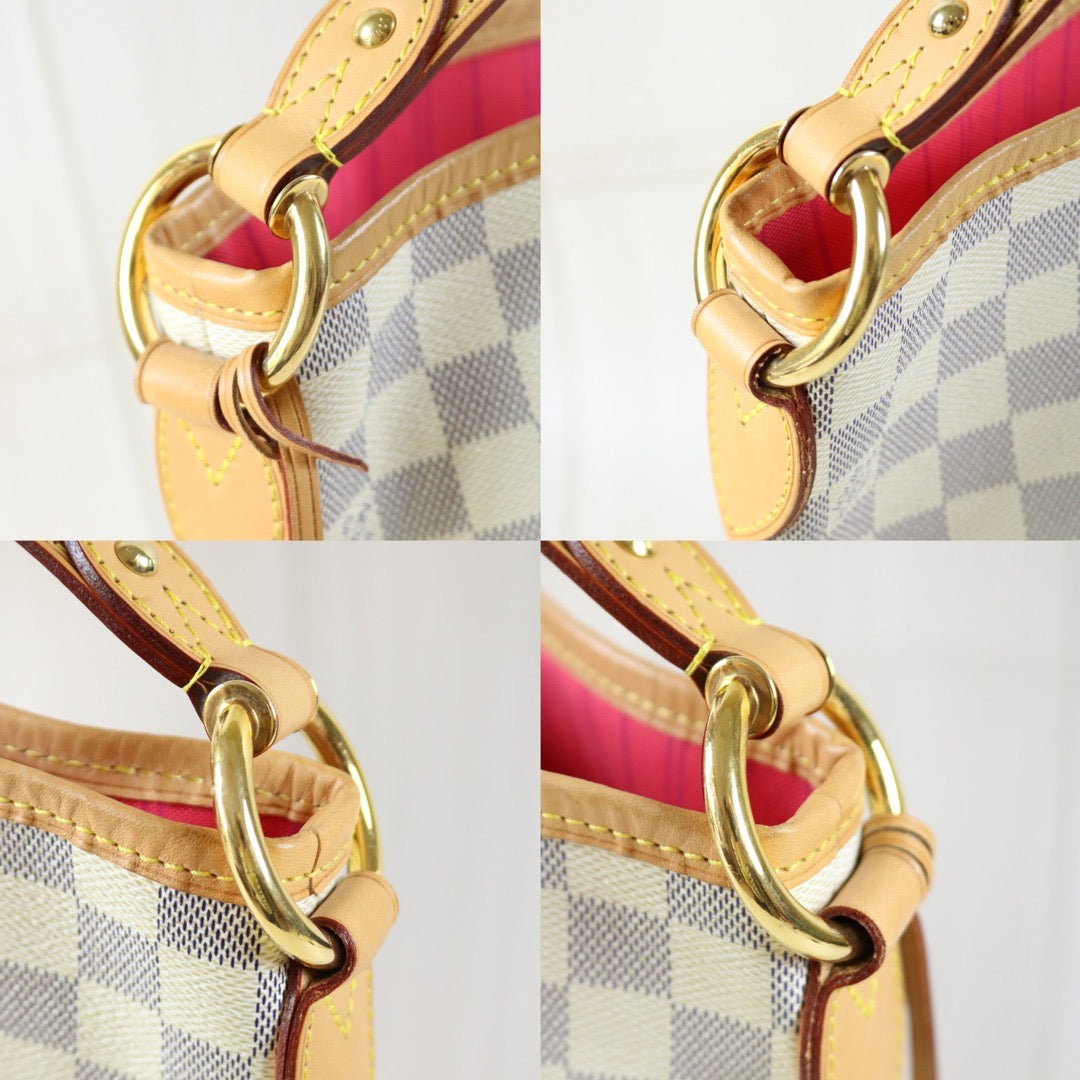 Good ( Rank AB)｜LV Damier Azur Delightful PM Shoulder Bag｜S24032501