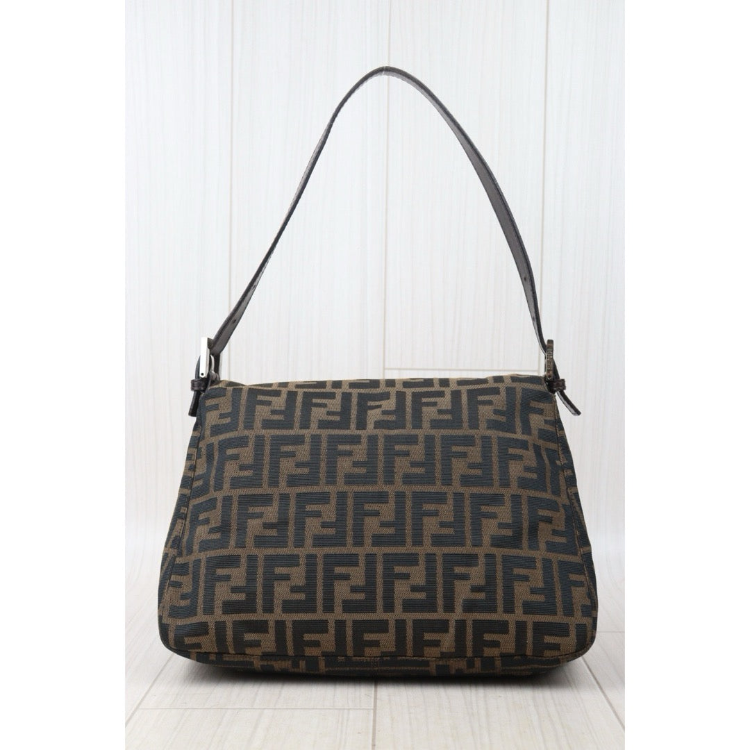 Very Good ( Rank A) ｜ FENDI Zucca Mamma Baguette Shoulder Bag ｜24092007