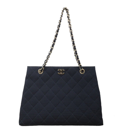 Rank AB ｜ CHANEL Canvas Tote Bag Black  Made In 1997-1999 Year｜P24071106