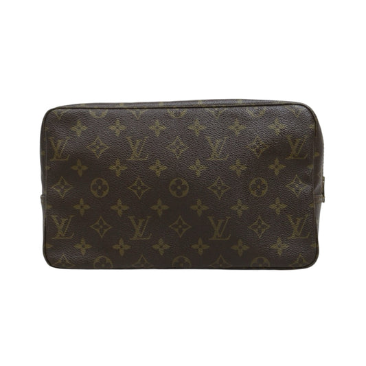 Include Entrupy Certificate of Authenticity｜Good ( Rank AB)｜ Louis Vuitton Truth Toilet 28 Monogram Makeup Pouch｜26060402