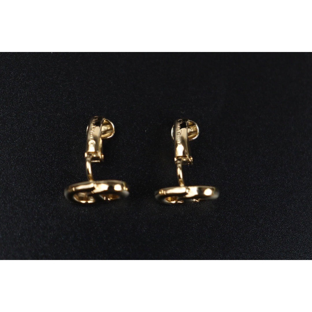 Rank A ｜ Dior CD Earring Gold Plated｜24030134