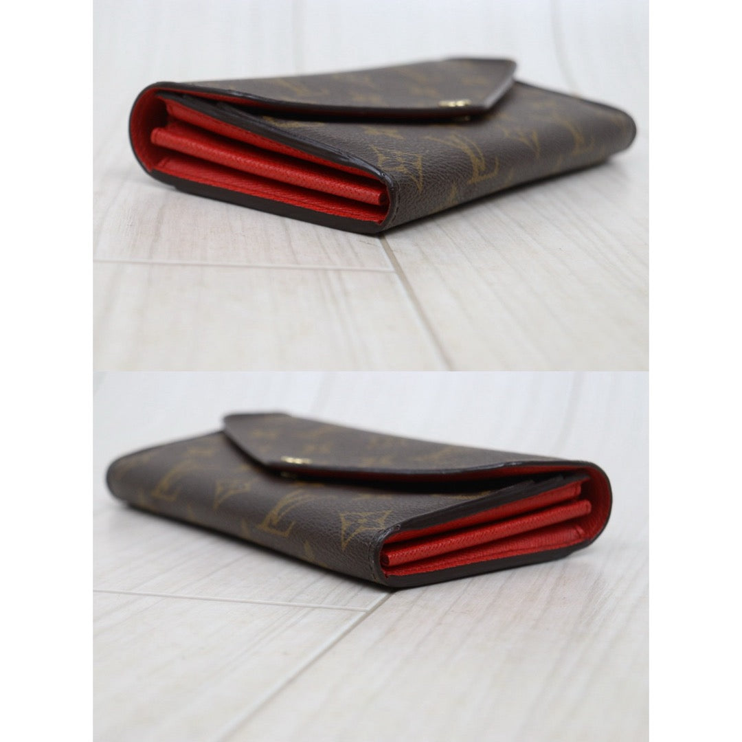 Good ( Rank AB)｜  LV Monogram Sarah Long Style Wallet ｜25120606